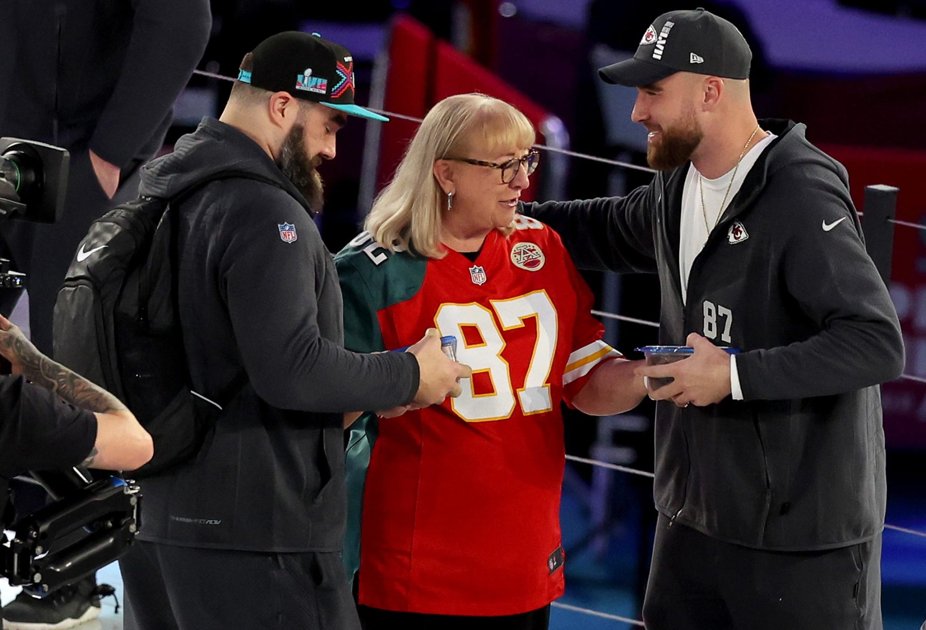 Donna Kelce on Crazy Fan Encounters Bathroom Pictures, Secret TikToks