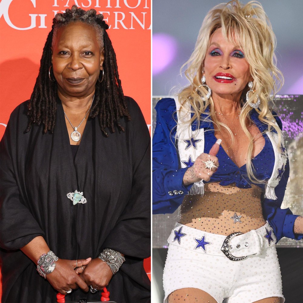 Whoopi Goldberg Defends Dolly Parton's Halftime Show Outfit