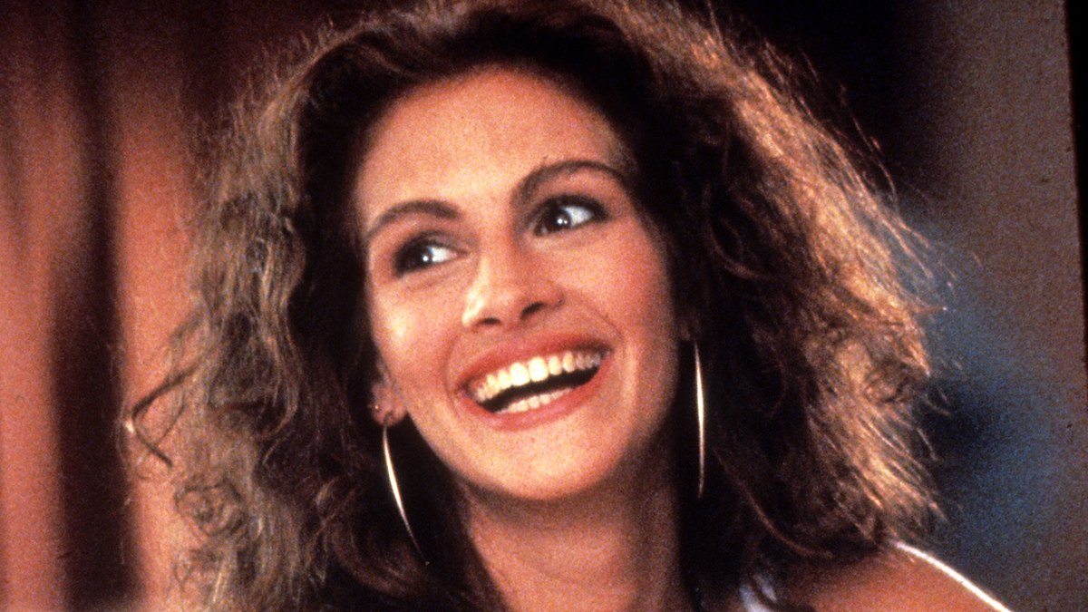julia roberts pretty woman blue dress DIY blue dress from Pretty woman Blog New Dress A Day