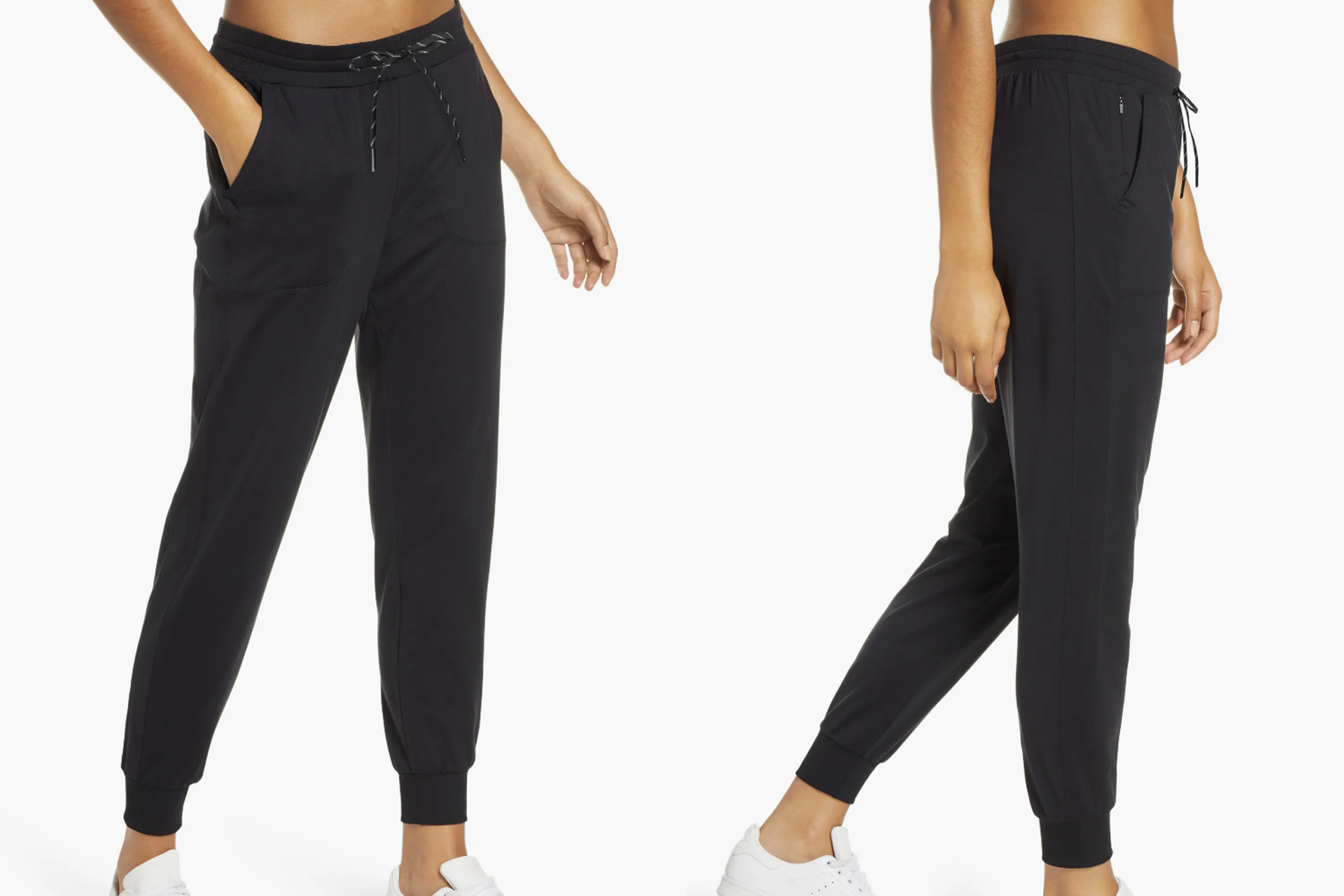 NEW Zella Cara Pocket Joggers Pants - Black - Plus Size 2X