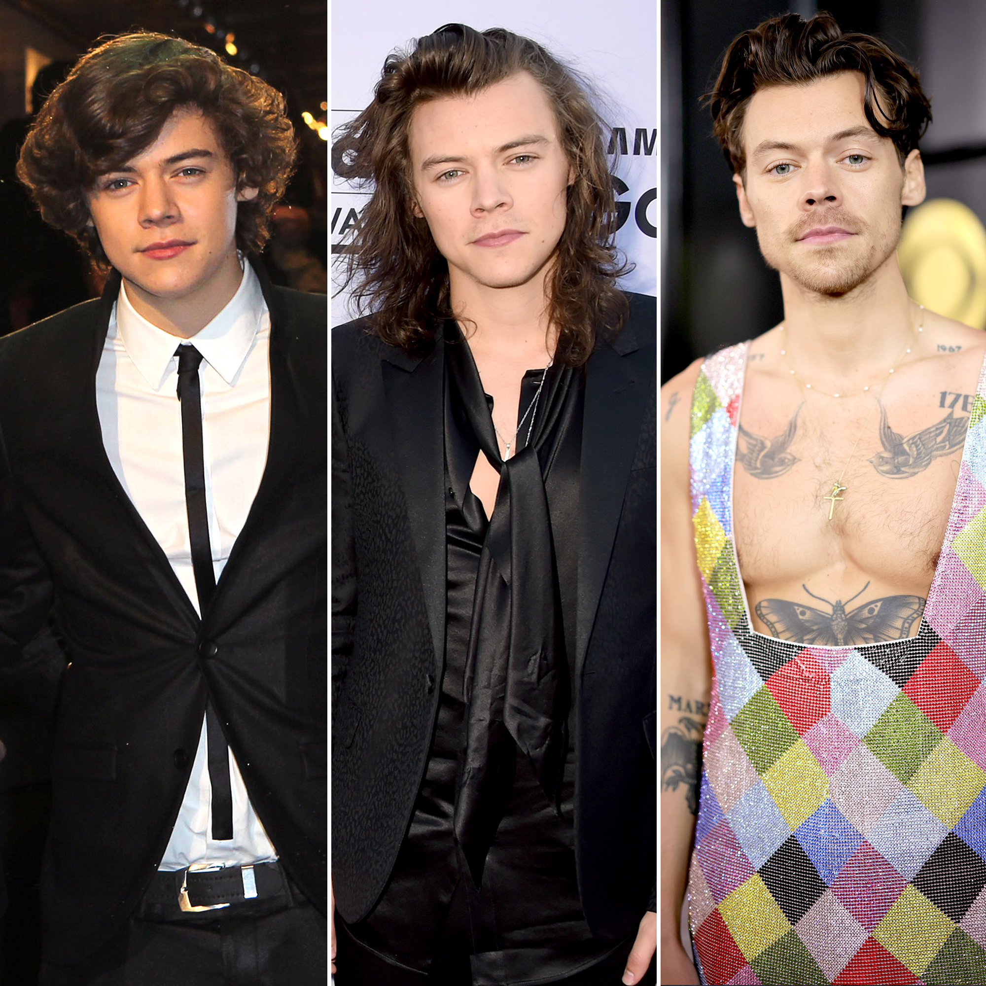 harry styles hair evolution changing hairstyles pics 2023 feature