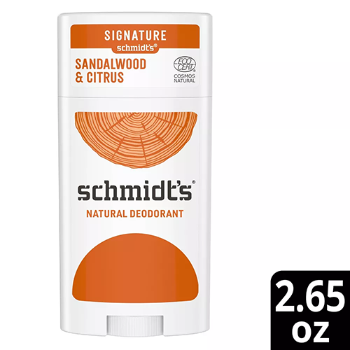 Schmidt's Sandalwood & Citrus Aluminum-Free Natural Deodorant Stick