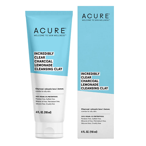 Acure Incredibly Clear Charcoal Lemonade Cleansing Clay 