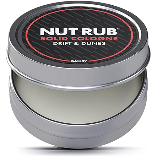 Ballsy Nut Rub Solid Cologne - Drift and Dunes Scent