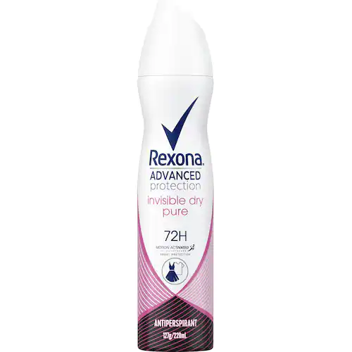 Rexona for Women | Antiperspirant Advanced Protection Invisible Pure
