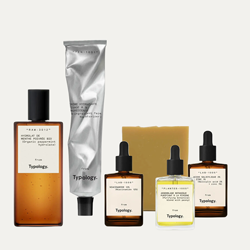 Typology Facial Routine Daily Skincare Essentials for Blemish-Prone Skin