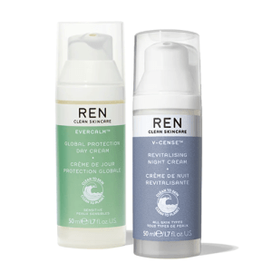 REN Clean Skincare Day & Night Moisturizer Duo