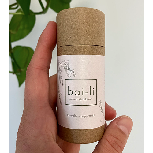 Bai Li Lavender and Peppermint Natural Deodorant