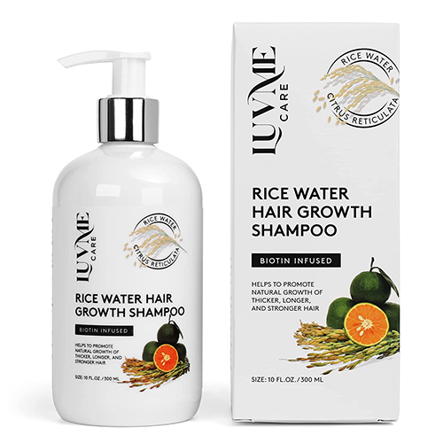 Luv Me Care Rice Water Hair Growth Shampoo