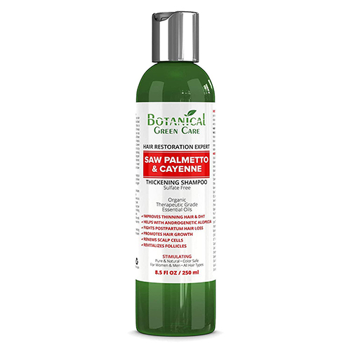 Botanical Green Care Saw Palmetto & Cayenne Thickening Shampoo