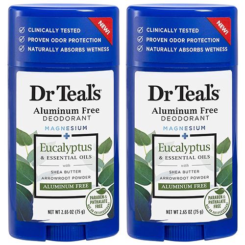 Dr. Teal’s Aluminum Free Deodorant - Eucalyptus