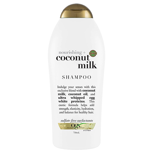 OGX Nourishing + Coconut Milk Moisturizing Shampoo for Strong & Healthy Hair