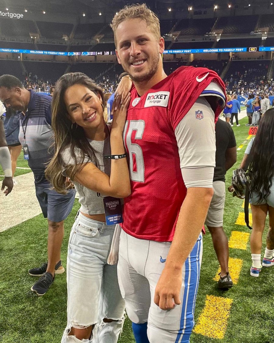 Detroit Lions’ Jared Goff and Fiancee Christen Harper’s Relationship Timeline: From Raya to Proposal