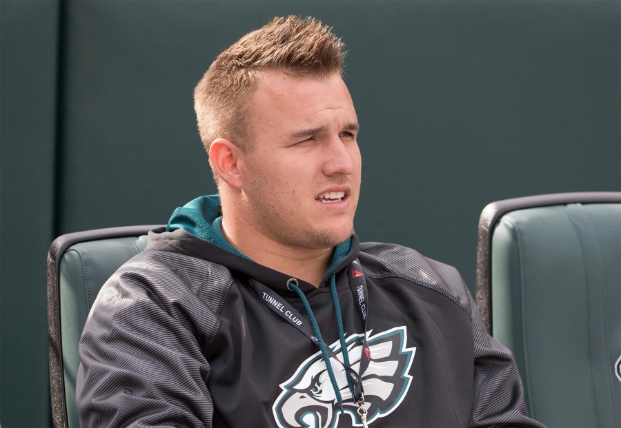Mike Trout Minnesota Vikings and Philadelphia Eagles at Lincoln Financial Field
