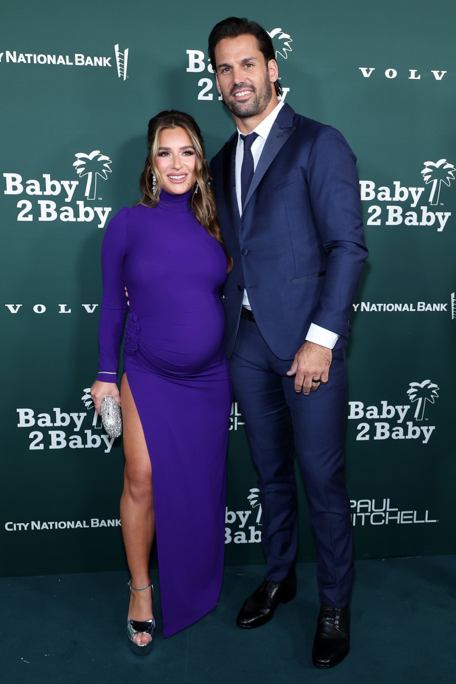 Pregnant Jessie James Decker Cradles Baby Bump at Gala With Husband Eric