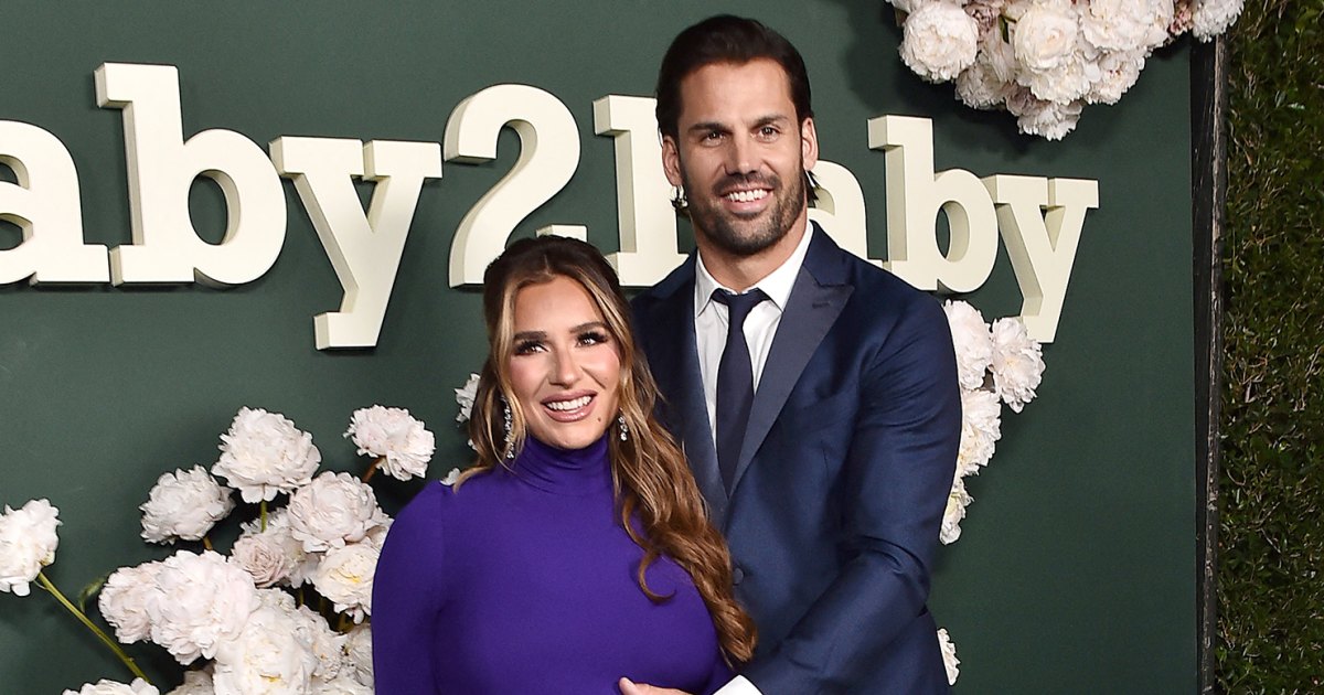 Pregnant Jessie James Decker Cradles Baby Bump at Gala With Husband Eric Pregnant Jessie James Decker Cradles Baby Bump at Gala With Husband Eric