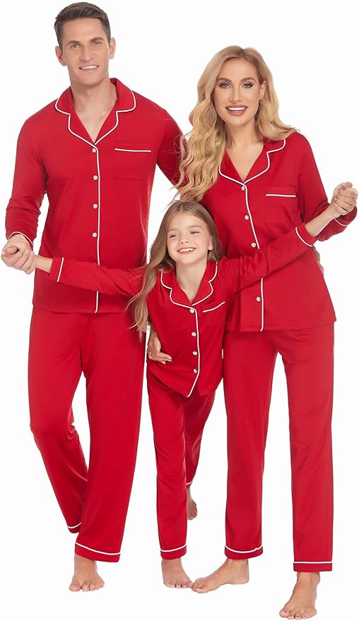 red pajamas