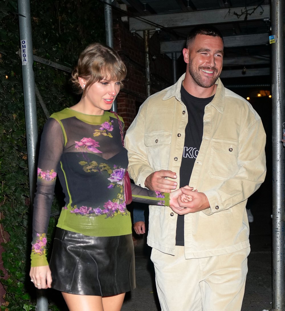 Taylor Swift and Travis Kelce Hold Hands on Buenos Aires Dinner Date After NFL Star Arrives in Town