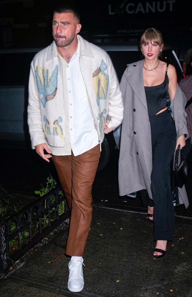 Taylor Swift and Travis Kelce Hold Hands on Buenos Aires Dinner Date After NFL Star Arrives in Town