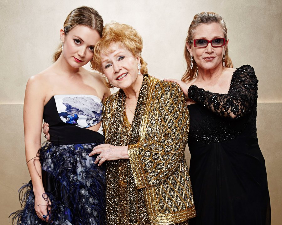 Unexpected Celebrity Family Connections and Relations Debbie Reynolds, Carrie Fisher and Billie Lourd