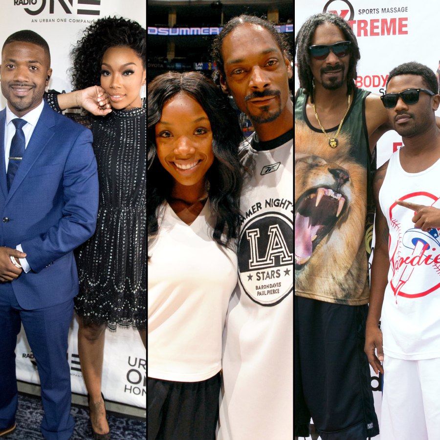 Unexpected Celebrity Family Connections and Relations Ray J Brandy Snoop