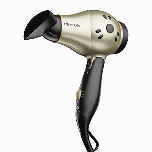 Best Runner-Up for Straight/Wavy Hair: Revlon 1875W Compact Folding Handle Hair Dryer
