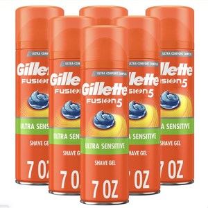 Gilette Ultra Sensitive Shaving Gel for Men
