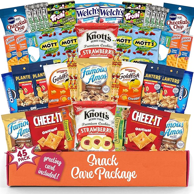 Snacks Box Holiday Christmas Gift Variety Care Package