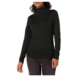 Amazon Essentials Women's Classic-Fit Lightweight Long-Sleeve Turtleneck Sweater