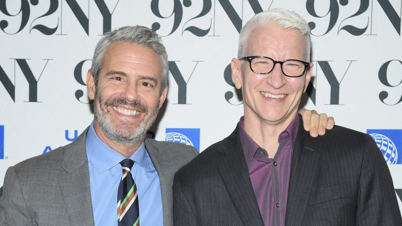 Anderson Cooper Does a Spit Take After Andy Cohen Alleges That the CNN Host Is Open to a Threesome