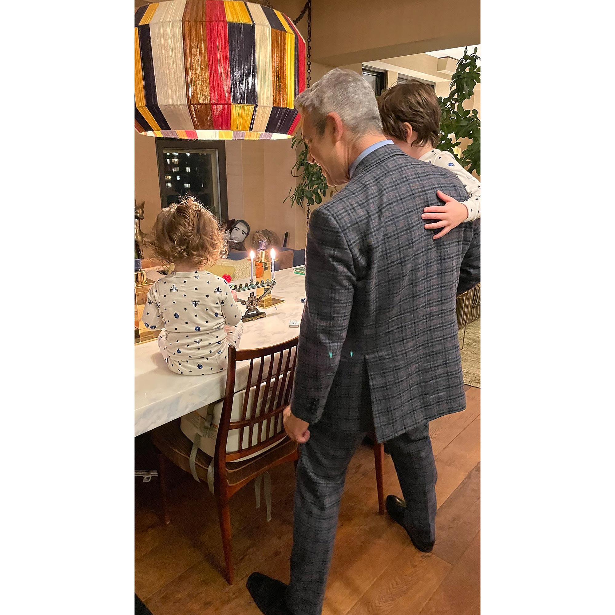 Hanukkah 2023: Star-studded Menorah Lightings and Festive Latkes with Andy Cohen and Beanie Feldstein
