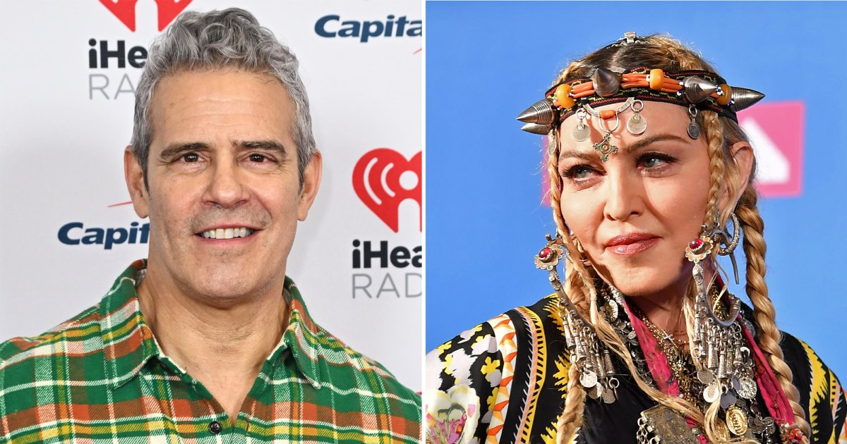 Andy Cohen’s reaction after Madonna invited him out at a gallery in New York City