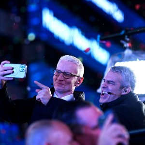 Andy Cohen and Anderson Cooper s Funniest Televised New Year s Eve Moments