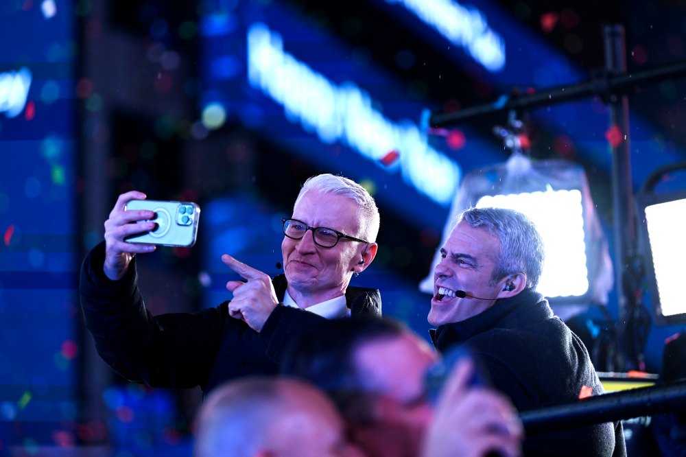 Andy Cohen and Anderson Cooper Play Coy About Drinking During NYE