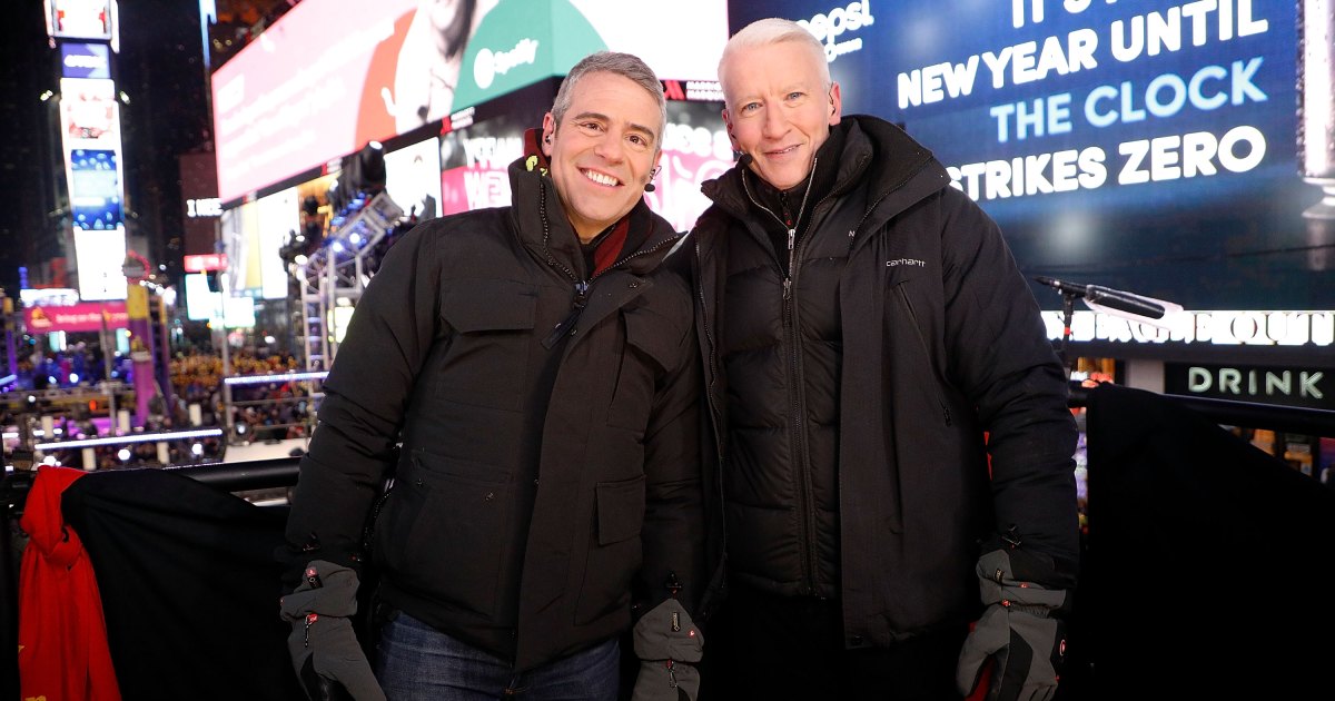 Andy Cohen and Anderson Cooper Are Playing Coy About Drinking on NYE Andy Cohen and Anderson Cooper Are Playing Coy About Drinking on NYE