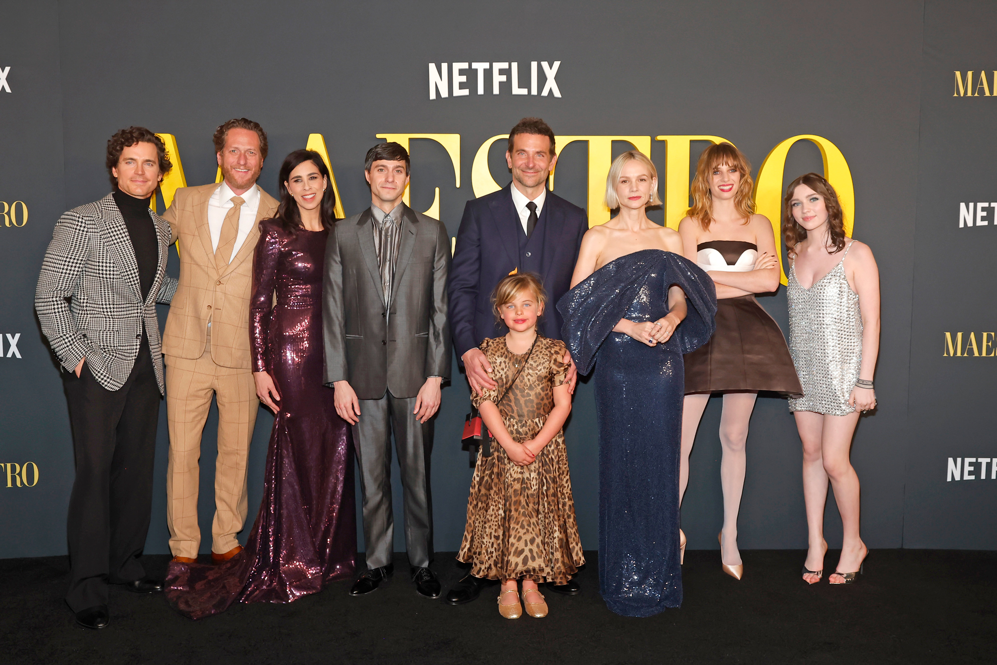 Bradley Cooper's Heartwarming Red Carpet Appearance With 6-Year-Old Daughter Lea at 'Maestro' Premiere