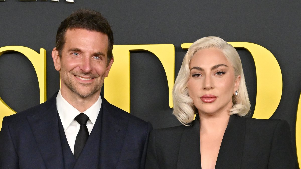 Bradley Cooper Has Sweet Reaction to Lady Gaga at Maestro Movie Premiere