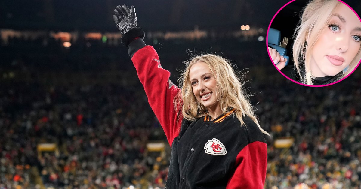 Brittany Mahomes Looks Chic With Messy Bun at Chiefs vs. Bulls Game Brittany Mahomes Looks Chic With Messy Bun at Chiefs vs. Bulls Game