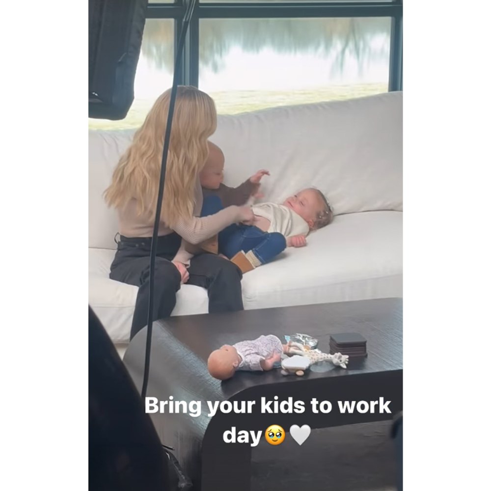 Brittany Mahomes Shares Adorable Video of Kids Behind the Scenes