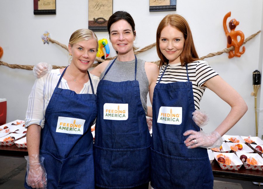 Celebrities Donating Their Time at Food Banks