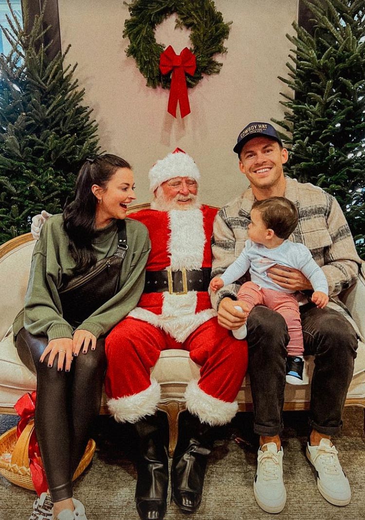 Celebrity Parents Show Off Their Kids Meeting Santa in 2023 Hilary Duff Scheana Shay and More 965