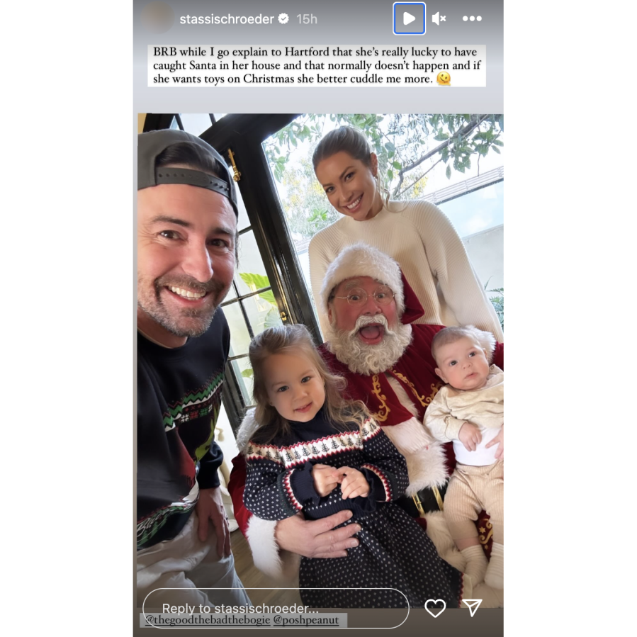 Celebrity Parents Take Their Kids to Meet Santa in 2023