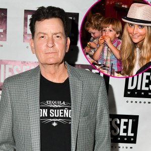 Charlie Sheen Says His Ex Wife Brooke Mueller Is Not in the Picture With Their Twin Boys 120