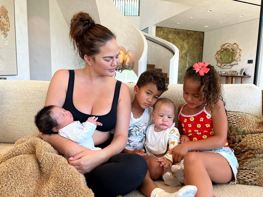 Chrissy Teigen Wrote a Message to Herself Joking She ‘Cannot Have a 5th’ Child
