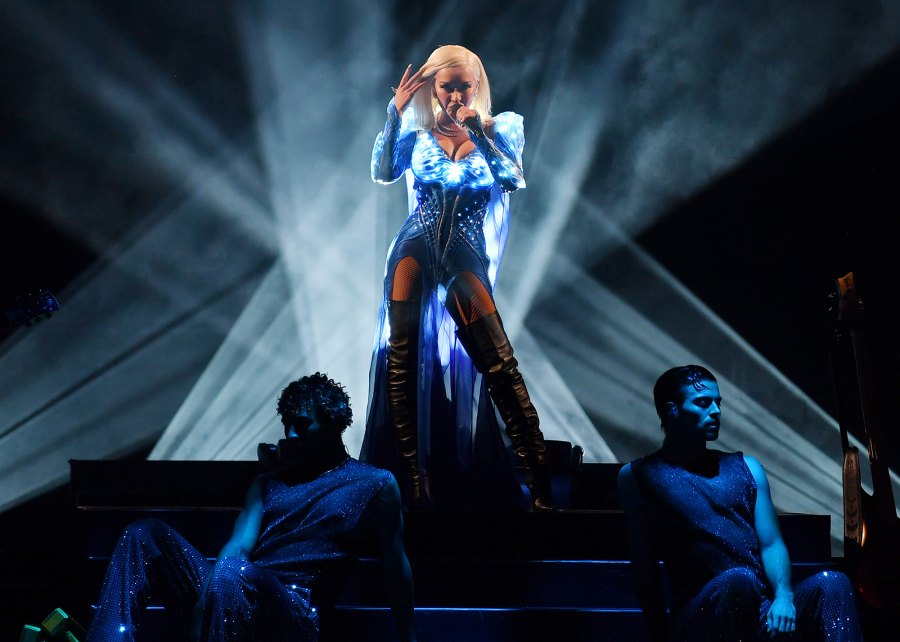 Christina Aguilera Kicks Off Intimate Las Vegas Residency in Custom Couture Outfits
