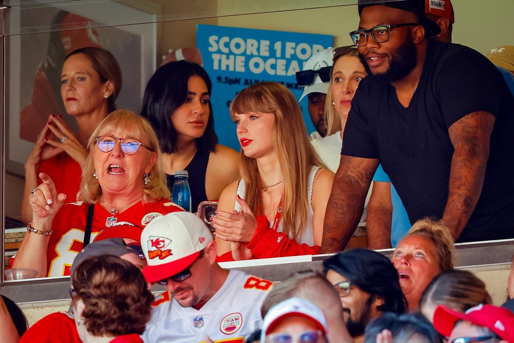 Every time Travis Kelce gushed about Taylor Swift on his and Jason Kelce's New Heights podcast