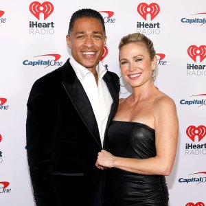 Feature Amy Robach and TJ Holmes Reflect on Making Handsy Red Carpet Debut