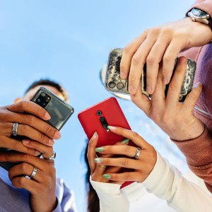 Gen Z on phone