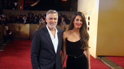 George Clooney and Amal Clooney Are Couple Goals in Moody Ensembles