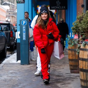 Kyle Richards puffer coat